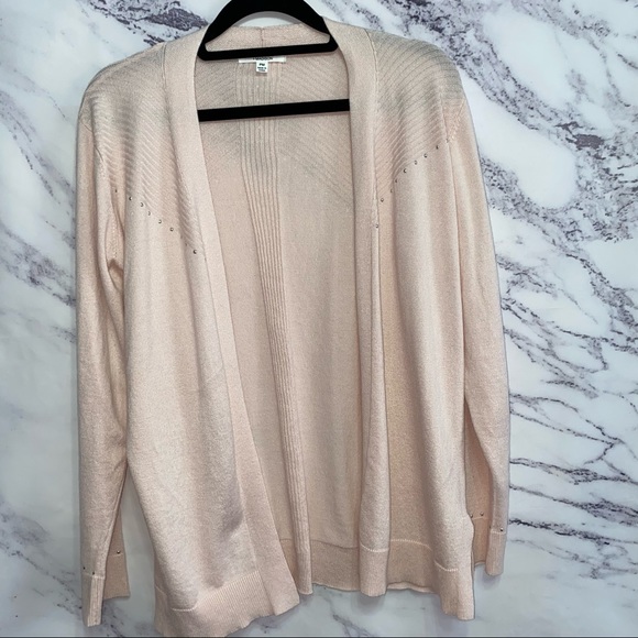 89th and Madison Pink Cardigan - Picture 1 of 11